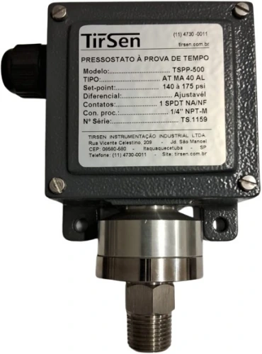 Pressostato alta pressão